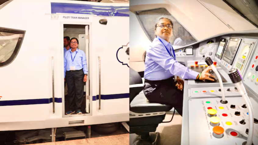 Asia's First Woman Train Driver